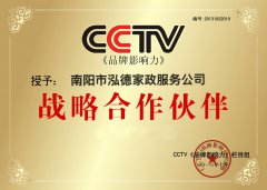 南阳月嫂泓德家政公司_泓德家政奖牌